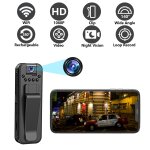 Mini camra hd portable, petit enregistreur vido numrique, batterie de police, camra infrarouge, vision ...