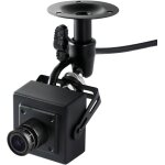 Mini camra ip 5mp poe avec support ajustable  360 degrs, petite camra scurit intrieure ultra hd, ...