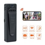 Mini camra numrique portable a12z hd 1080p, enregistreur vido et audio  infrarouge, avec pince, objectif ...
