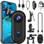 Mini camera sport 4k wifi, camra pov objectif grand angle de 120, camera action magntique ip68 etanche ...