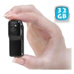 Mini camera sport espion portable dtection sonore usb micro sd 32 go