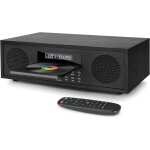 Mini chane hifi cd, micro chaine hifi bluetooth stro compacte radio fm, systme musical 2x20w, entre ...