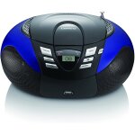Mini chaine hifi stéréo fm cd mp3 usb bleu noir Mini chaine hifi stéréo fm cd mp3 usb bleu noir