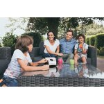 Mini chaine hifi stéréo fm lecteur cd programmable noir blanc Mini chaine hifi stéréo fm lecteur cd programmable noir blanc