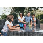 Mini chaine hifi st�r�o fm lecteur cd programmable noir bleu