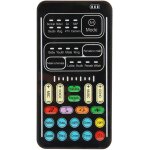 Mini changeur de voix de téléphone, carte son en direct avec changeur de voix 450 mah avec 8 effets sonores, ... Mini changeur de voix de téléphone, carte son en direct avec changeur de voix 450 mah avec 8 effets sonores, ...