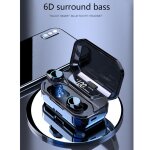 Mini couteurs bluetooth, rduction intelligente du bruit, casque sans fil, batterie d'alimentation, ...