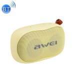 Mini enceinte bluetooth portable avec r�duction de bruit et micro int�gr� support tf aux jaune yonis