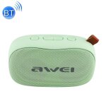 Mini enceinte bluetooth portable avec r�duction de bruit et micro int�gr� support tf aux vert yonis