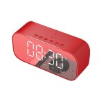 Mini enceinte bluetooth s5 avec double r�veil et �cran led - portable, �l�gante, longue dur�e de vie ...