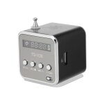 Mini enceinte avec lecture usb / tf, radio fm, entre 3, 5 mm, charge rapide, plusieurs couleurs