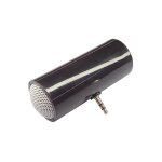 Mini enceinte portable - design compact, compatible 3, 5 mm, n�cessite 2 piles aaa, noir, plastique durable ...