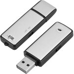 Mini enregistreur vocal numrique usb, 8 go, enregistreur vocal espion usb pour runions, interviews, ...