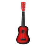 Mini guitare acoustique portable de 21 pouces, 6 cordes, ukulele, instruments musicaux pour enfants débutants, ... Mini guitare acoustique portable de 21 pouces, 6 cordes, ukulele, instruments musicaux pour enfants débutants, ...