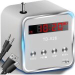 Mini haut - parleur, bluetooth, radio cube fm 3w, lecteur de musique portable, mini station mp3 avec ... Mini haut - parleur, bluetooth, radio cube fm 3w, lecteur de musique portable, mini station mp3 avec ...