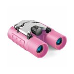 Mini jumelles optiques haute r�solution 8x21 pour enfants, roses, pour l'exploration en plein air des ...