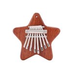 Mini kalimba 8 cl exquis doigt pouce piano, dbutants mlomanes amateurs joueurs, pendentif mignon ellips ...