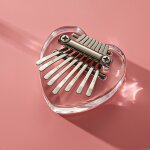 Mini kalimba exquis a 8 touches, piano a doigts, marimba, bon accessoire musical, pendentif, cadeau, ...