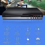 Mini lecteur dvd hd hdmi, lecteurs cd dvd usb 1080p pour téléviseur avec télécommande, câble hdmi et, ... Mini lecteur dvd hd hdmi, lecteurs cd dvd usb 1080p pour téléviseur avec télécommande, câble hdmi et, ...