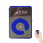 Mini lecteur mp3 avec cble usb et couteurs, pinces colores, prenant en charge une carte tf de 8 go ...