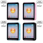 Mini lecteur mp3 portable, 77 pouces, carte hifi tf, lecteur vid�o st�r�o, radio, charge rapide, mp4, ...
