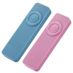 Mini lecteur de musique mp3 portable usb sport u, 2 pièces, support de carte tf 32 go (bleu et rose) Mini lecteur de musique mp3 portable usb sport u, 2 pièces, support de carte tf 32 go (bleu et rose)