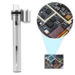 Mini loupe en forme de stylo lampe led microscope de poche  grossissement 100x pour l'industrie de l'impressi ...