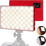 Mini lumière vidéo led, 3200k - 5600k dimmable lumière d'appareil photo, eclairage plus doux, batterie ... Mini lumière vidéo led, 3200k - 5600k dimmable lumière d'appareil photo, eclairage plus doux, batterie ...