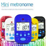 Mini mtronome professionnel avec ecran lcd, accordeur numrique a clip, pour guitare, piano, violon, ...