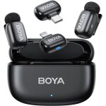 Mini micro, micro cravate sans fil pour iphone 7 - 16, android, microphone cravate usb - c ultral�ger ...