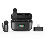 Mini microphone cravate sx35, micro - cravate sans fil pour diffusion en direct en ext�rieur, compatible ...