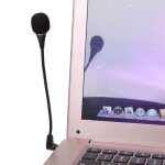 Mini microphone flexible antibruit interface 3. 5mm pour ordinateur portable