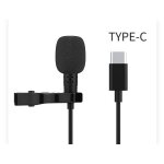 Mini microphone lavalier portable a condensateur, 1. 5m, micro a revers filaire usb 3. 5mm, type - c, ... Mini microphone lavalier portable a condensateur, 1. 5m, micro a revers filaire usb 3. 5mm, type - c, ...