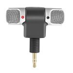 Mini microphone numérique stéréo à jack, 3. 5mm, canal gauche et droit, portable, pour pc, ordinateur ... Mini microphone numérique stéréo à jack, 3. 5mm, canal gauche et droit, portable, pour pc, ordinateur ...