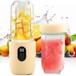 Mini mixeur avec ecran led, mixeur portable, personal fresh juice mixer, blender smoothie portable, mini ... Mini mixeur avec ecran led, mixeur portable, personal fresh juice mixer, blender smoothie portable, mini ...