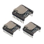 Mini module audio mp3, carte de dcodage vocale dfplayer avec fente pour carte tf, pour arduino, raspberry ...
