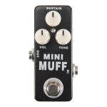 Mini muff fuzz distortion pdale d'effet pour guitare electrique