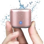 Mini (or rose) enceinte bluetooth portable actif avec basse extra, design court, mini haut parleur parfait ...