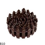 Mini palissade colore, 1 mtre, 3 / 5cm, mini clture l'inventaire, jardin nickel e, micro, artisanat ...