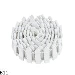 Mini palissade colore, 1 mtre, 3 / 5cm, mini clture l'inventaire, jardin nickel e, micro, artisanat ...