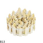 Mini palissade colore, 1 mtre, 3 / 5cm, mini clture l'inventaire, jardin nickel e, micro, artisanat ...