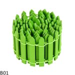 Mini palissade colore, 1 mtre, 3 / 5cm, mini clture l'inventaire, jardin nickel e, micro, artisanat ...