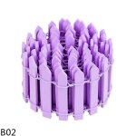 Mini palissade colore, 1 mtre, 3 / 5cm, mini clture l'inventaire, jardin nickel e, micro, artisanat ...