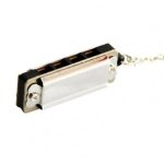 Mini pendentif d'harmonie a 4 trous, 8 tons, petits harmonica, chansons a jouer, instruments de musique ...