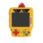 Mini pendentif de sac  dos, console de jeu, poulet mignon, jeu portable w1, srie mignonne nostalgique, ...