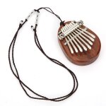 Mini piano portable 8 tons kalimba en bois pour les enfants dbutants