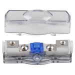 Mini porte fusible anl 60 amp pour voiture, bloc 4 / 8 ga in 4 / 8 ga out avec fusible