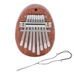 Mini pouce piano bois massif rsistant a lusure portable merveilleux sons kalimba pour enfants