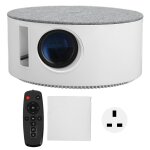 Mini projecteur 1080p fhd 9000 flux lumineux tlcommande haut - parleur stro projecteur portable pour ...