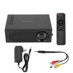 Mini projecteur 1920x1080p full hd projecteur led portable pour la maison camping camra jeu enfants ...